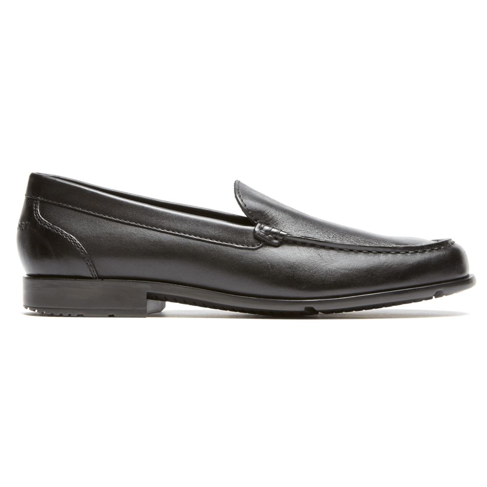 Mocassins Homem Rockport Classic Venetian Slip-Ons Pretas,Portugal BUYDS-5137